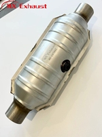 Convertidor Catalítico Cerámico/Metálico MX Exhaust de 2''-3'' para la Purificación de Gases de Escape de Vehículos con Estándares OBD1/2 Euro2/3/4/5/6