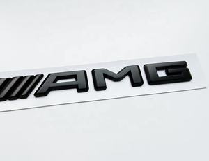 Nouveau Style Emblème Arrière <span class=keywords><strong>AMG</strong></span> 3D ABS Plat Logo d'Écusson de Coffre Décoration pour Mercedes-Benz 2017+ - Product Image 4