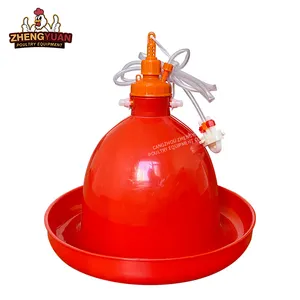 Automatic Bell Drinker Chicken Plasson Drinker For Poultry Chicken red automatic chicken waterer