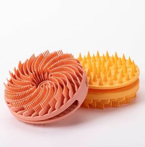 Hot Selling Silicone Head & Body Cleaning <b>Brush</b>, Soft Massage Bath <b>Brush</b>, Gentle Exfoliating Dual-Use Silicone Scrubber - Product Image 1