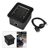 Lecteur de codes-barres 1D 2D QR USB RS232 à montage fixe DYT, utilisé dans les kiosques, les distributeurs automatiques et les systèmes de contrôle d'accès