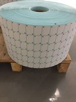 Étiquettes thermiques directes en gros, rouleaux d'étiquettes autocollantes en papier avec colle thermofusible