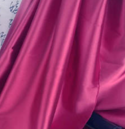 High quality polyester textile wholesale women clothes shiny satin fabric