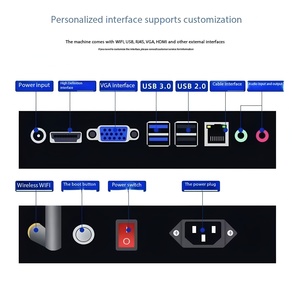 Pantalla LCD Táctil Interactiva de 49 Pulgadas, Kiosco de Información para Publicidad en Tiendas Minoristas y Uso Comercial - Product Image 5