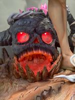 Estatua de Monkey D. Luffy de One Piece a Tamaño Real, Escala 1:1, Figura de Anime de Resina, Escultura de Luffy Gear 5 Nika para Exhibición y Decoración del Hogar