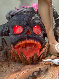 Statue grandeur nature One Piece Monkey D. Luffy, figurine en résine à l'échelle 1:1, sculpture Gear 5 <span class=keywords><strong>Nika</strong></span> Luffy pour exposition et décoration intérieure - Product Image 3