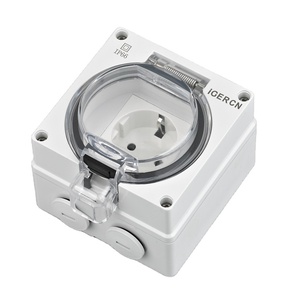 <span class=keywords><strong>Prise</strong></span> murale étanche IP66 250V 16A pour <span class=keywords><strong>jardin</strong></span>, extérieur, <span class=keywords><strong>prise</strong></span> <span class=keywords><strong>de</strong></span> <span class=keywords><strong>courant</strong></span> étanche compatible avec le réseau NFC - Product Image 1