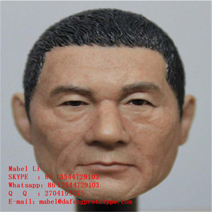 1:6 soldato scultura testa di persona reale statua testa femminile scultura private di personalizzazione - Product Image 4