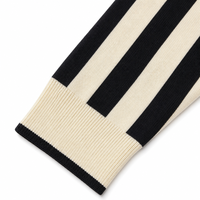 Pull jacquard personnalisé ODM/OEM pour homme, motif lettres, tricot rayé décontracté d'hiver, en laine/viscose, séchage rapide, anti-plis