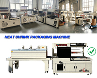Machine d'emballage thermoscellant latéral pour boîtes cadeaux, papeterie, jouets, cosmétiques, flacons de parfum, shampoings et articles de toilette quotidiens