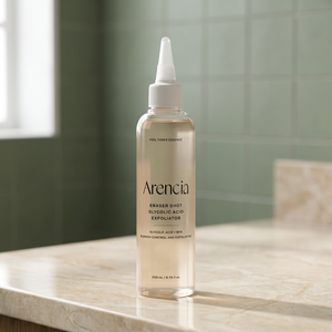 Exfoliante Líquido con Ácido Glicólico Arencia Eraser Shot 200ml, Blanqueador Corporal, AHA, Cuidado de Poros y Piel Muerta - Product Image 3