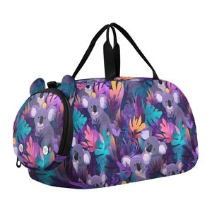Bolsa de deporte personalizada con logo de koalas australianos, estampada con animales, para niños, para viajes, gimnasio, para niñas y niños - Product Image 1