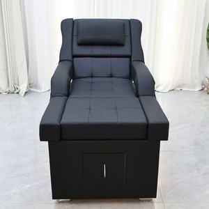 Lit de massage thaïlandais multifonctionnel, salon, dossier électrique relevable, chaise de pédicure, lavage de cheveux, lit de spa pour la tête, shampooing - Product Image 1