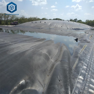 Rouleau de géomembrane HDPE conforme à la norme ASTM, imperméable, pour la couverture des digesteurs de biogaz - Product Image 2