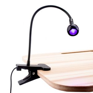 Lámpara de Uñas LED UV Portátil de 395nm y 5v, Mini Lámpara de Mesa Inteligente, Flexible y Profesional - Product Image 3