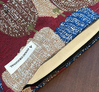 Pochette de toilette portable en toile contrastante à imprimé léopard, tricotée et sérigraphiée, pour rangement de produits de soin Joker