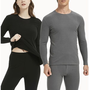 <span class=keywords><strong>Sous</strong></span>-vêtements thermiques d'hiver pour femmes et hommes Ensemble deux pièces chauffantes bon marché pour garder la chaleur <span class=keywords><strong>Sous</strong></span>-vêtements thermiques pour hommes - Product Image 3