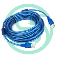 Layanan harga grosir kabel USB 2.0 tipe A Male ke Tipe A Male Printer kabel Data kabel Usb untuk Printer