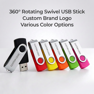 Memoria <span class=keywords><strong>USB</strong></span> Giratoria con Logotipo Personalizado al <span class=keywords><strong>por</strong></span> Mayor, <span class=keywords><strong>USB</strong></span> 2.0, Pendrive Portátil, Regalo Promocional, Memoria <span class=keywords><strong>USB</strong></span> - Product Image 1