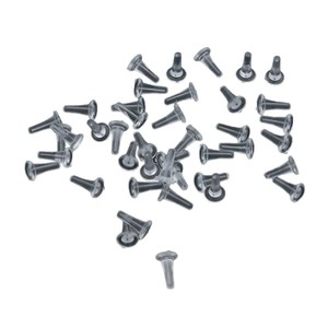 Tapones de silicona para los oídos, 6mm x 9mm, cónicos, para hacer pendientes, accesorios de joyería DIY - Product Image 5
