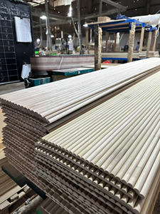 Paneles de Pared Interiores de Madera Maciza 3D de Alta Calidad, Insonorizantes, Impermeables, Fluorescentes, Antiestáticos, Listos para Instalar en Salones y Villas - Product Image 3