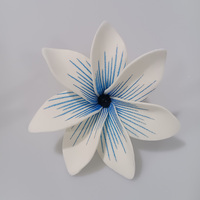 Hawaii Fleur Oreille Pick Femmes Ornements Floraux Quotidiens Artificielle EVA Mousse Pique À Cheveux pour Île Fête Décoratif De Noël
