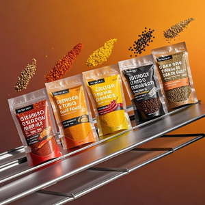 Custom Plastic <strong>Packaging</strong> Ground <strong>Pepper</strong> and Cumin Ziplock Mylar Moisture Proof Aluminium Foil Stand up Pouch - Product Image 4