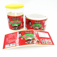 Étiquettes personnalisées pour pots de sauce à l'huile d'olive pour pizza, autocollants en papier artistique à forte adhérence, estampage à chaud en feuille d'or, formes personnalisées pour l'alimentation