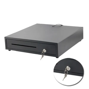 POS Tiroir-Caisse avec Amovible Plateau à Pièces Disponibles en Noir Gris Blanc Couleur pour trésorerie pièce gestion HD-400 - Product Image 1