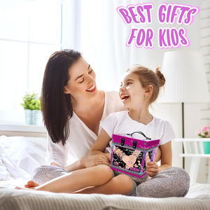 Giocattoli per Bambini Perline Colorate Arti e Mestieri Braccialetto di Perline in Plastica Fatto a Mano Gioielli Creativi Fai-da-Te per Bambini - Product Image 5