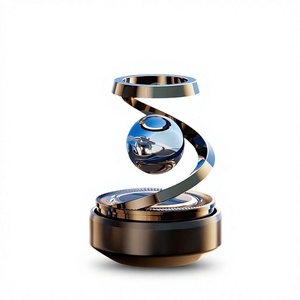 New Explosive Car Solar Star Ring Ornament Car Suspension Rotating Perfume Seat Car Interior Float Decoration - Product Image 1