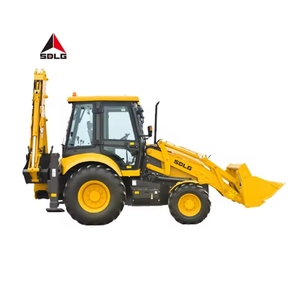 Cargadora Retroexcavadora SDLG B877F 70KW, Mini 4 en 1, Capacidad de Cucharón de 0.8-1m3, Retroexcavadora Mediana - Product Image 2