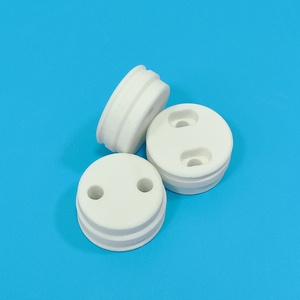 ฉนวนเซรามิกไฟฟ้าทนความร้อนสูงสำหรับฝาท้ายเซรามิกฝาครอบตัวต้านทานแบบ Steatite - Product Image 2