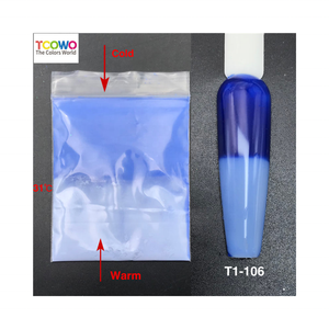In stock colore blu T1-106 temperatura sensibile al calore cambiamento di colore temperatura-attivato di colore pigmento termocromico In polvere - Product Image 1