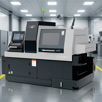 Tour CNC à broche électrique de type suisse, machine-outil horizontale automatique à plusieurs outils TD265