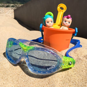 SAEKO, nuevo diseño, gafas de natación con correa de silicona, venta al por mayor para niños de 6 a 12 años y adolescentes - Product Image 4
