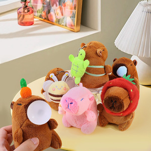 Los más vendidos: Juguetes de peluche de capibara, llaveros, adornos y colgantes de capibara, muñecos de peluche para máquina de garras, regalo para niños - Product Image 1