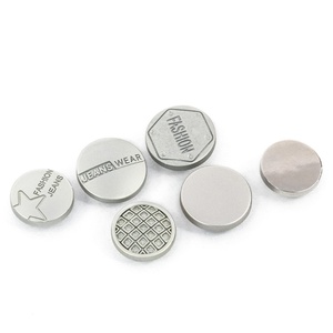 Custom Logo 4 Part Craft Bag Snap <b>Button</b> Clothes 11mm 12mm Zinc Alloy Plating Nickel-Free Snap <b>Button</b> - Product Image 2