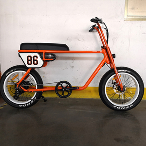 Motocicleta Eléctrica Scrambler de Alta Potencia con Batería de Litio, 250w/500w, Bicicleta Eléctrica de Montaña - Product Image 5