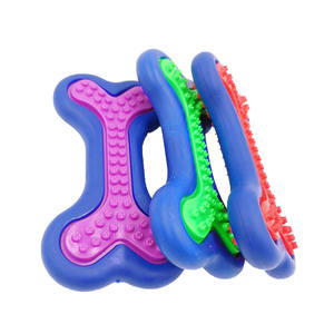 TPR masticare resistente dentizione e pulizia dentale ossa solido cane giocattoli da masticare Pet forniture per dentizione <span class=keywords><strong>Stick</strong></span> giocattoli - Product Image 5