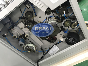 <span class=keywords><strong>Mini</strong></span> labelrol tot rol snij- en opwikkelmachine, handmatige rotatie-stansmachine, prijs automatische film- en sticker snijmachine - Product Image 6