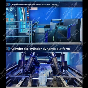 Films 3D immersifs 7D à l'œil nu dynamique 6Dof Motion Track Cinema 5d 9d Roller Coaster Simulator Movie Chairs Orbital Theater - Product Image 5
