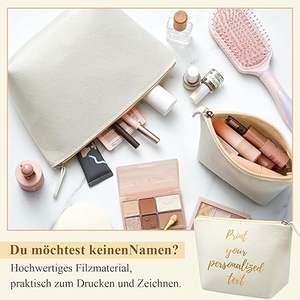 صيحات سفر فارغة للتآمر على حقيبة مستحضرات تجميل نسائية أفضل الهدايا لحفلات التخرج في عيد الأم - Product Image 3