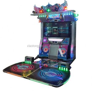 Popular Coin Operated Dancing Video Game <b>Machine</b> <b>Amusement</b> Simulator Music Dancing Arcade Game <b>Machine</b> Pump It up Dance - Product Image 2