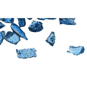 Bulletproof Glow In The Dark Blue Chips Frosted Glass - Product Image 2