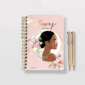 Tùy chỉnh A5 bìa cứng xoắn ốc kế hoạch khẳng định lòng biết ơn tự chăm sóc Tạp Chí biểu hiện cầu nguyện Bài Giảng Kinh Thánh Lưu ý cuốn sách Hộp quà tặng - Product Image 2