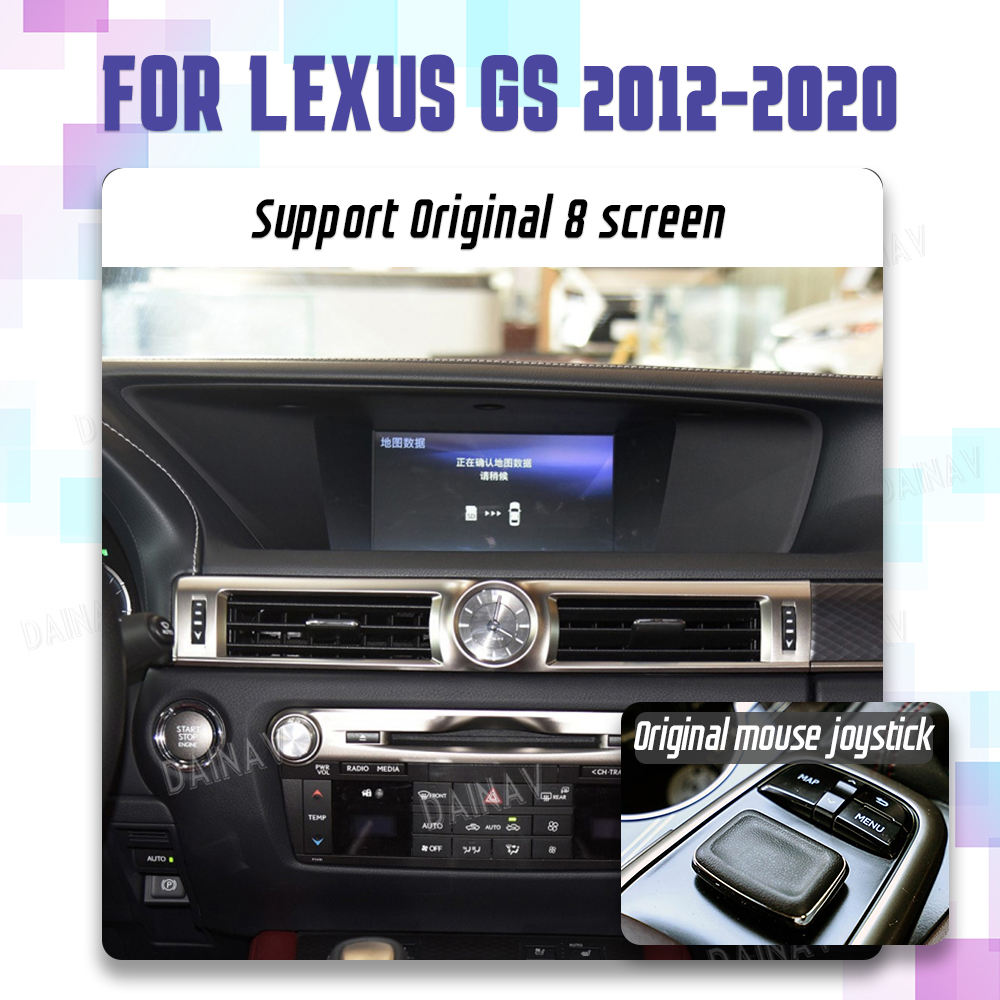 For  2012-2020 GS 8 inch