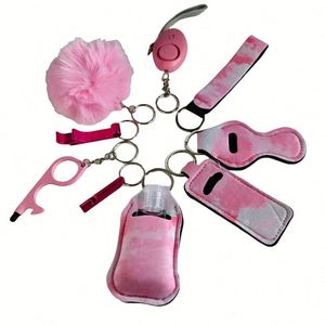 Design Neoprene Female Self Defense <b>Keychain</b> Accessories Anti-wolf <b>Personal</b> Safety Self Defense <b>Keychain</b> Set - Product Image 1