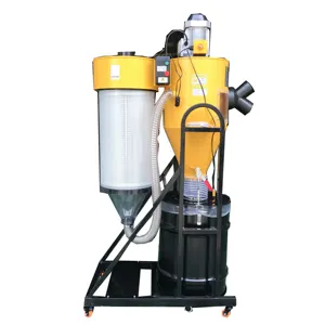 muilti-function 2.2kw cyclone dust collector woodworking dust collector with remote control