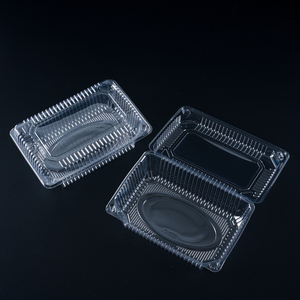 Cấp thực phẩm trái cây rau xà lách bao bì <span class=keywords><strong>container</strong></span> rõ ràng vỉ Pet vỏ sò - Product Image 4